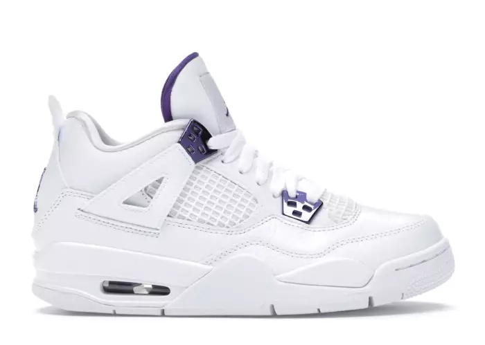 Air Jordan 4 Retro Metallic Purple (GS)