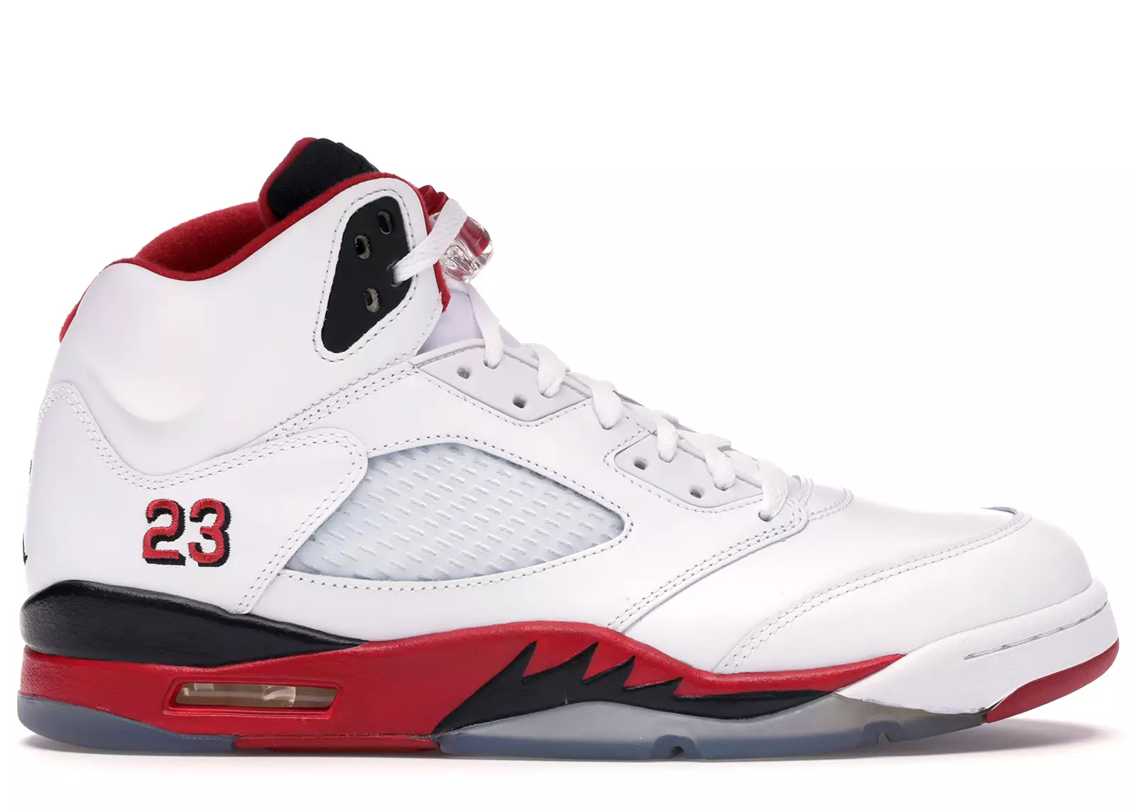 Air Jordan 5 Retro Fire Red Black Tongue (2013)