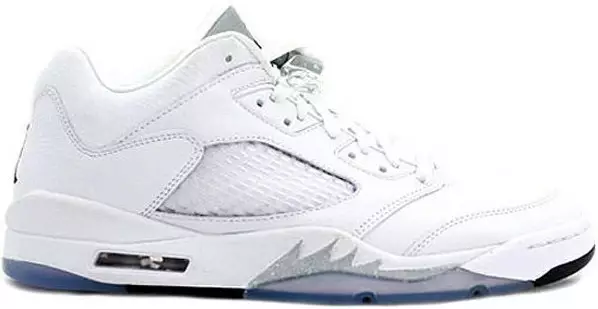 Air Jordan 5 Retro Low Metallic White (W)