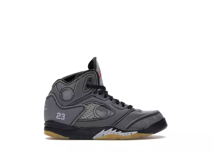 Air Jordan 5 Retro Off-White Black (PS)