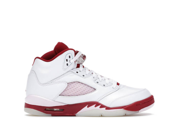 Air Jordan 5 Retro White Pink Red (GS)