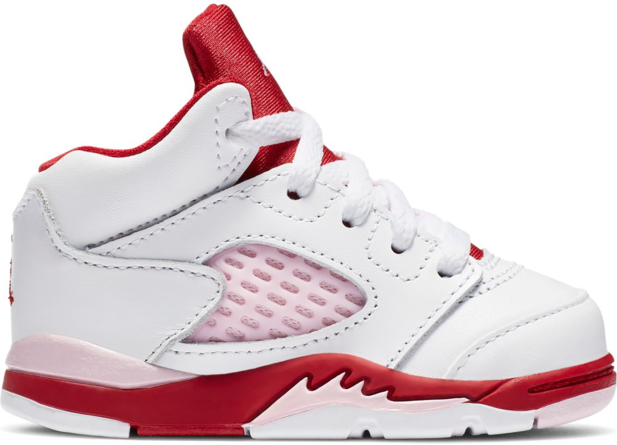 Air Jordan 5 Retro White Pink Red (TD)