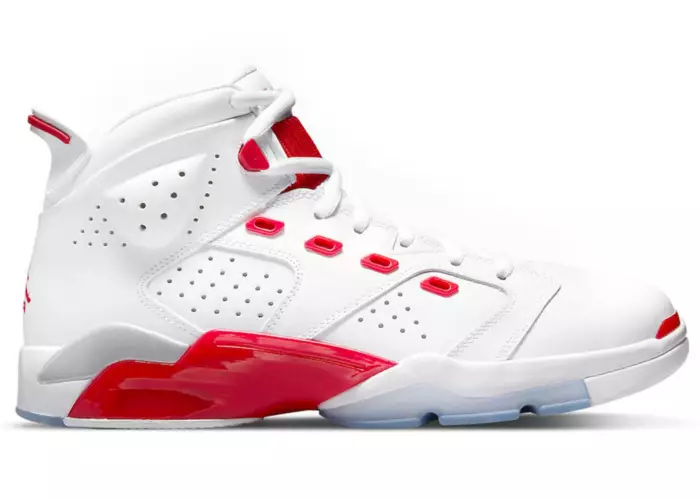 Air Jordan 6-17-23 White Red