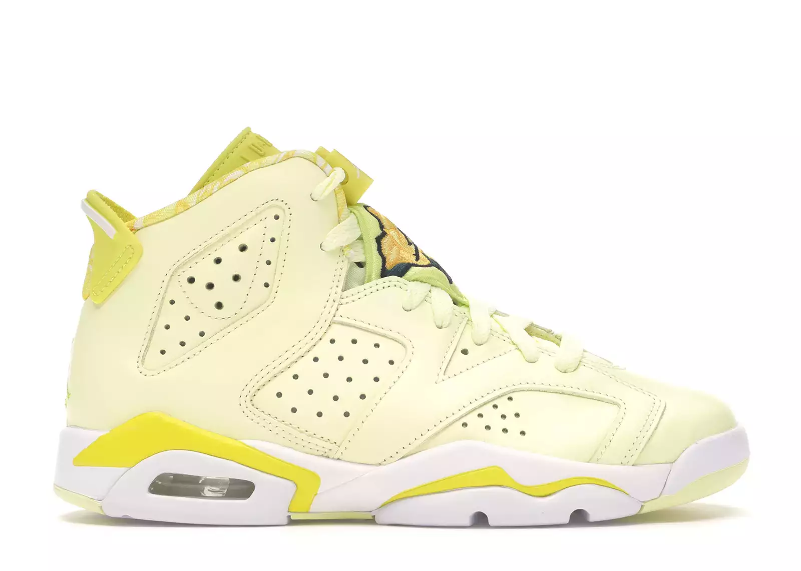 Air Jordan 6 Retro Dynamic Yellow Floral (GS)