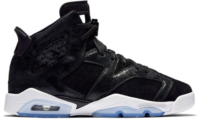 Air Jordan 6 Retro Heiress Black Suede (GS)