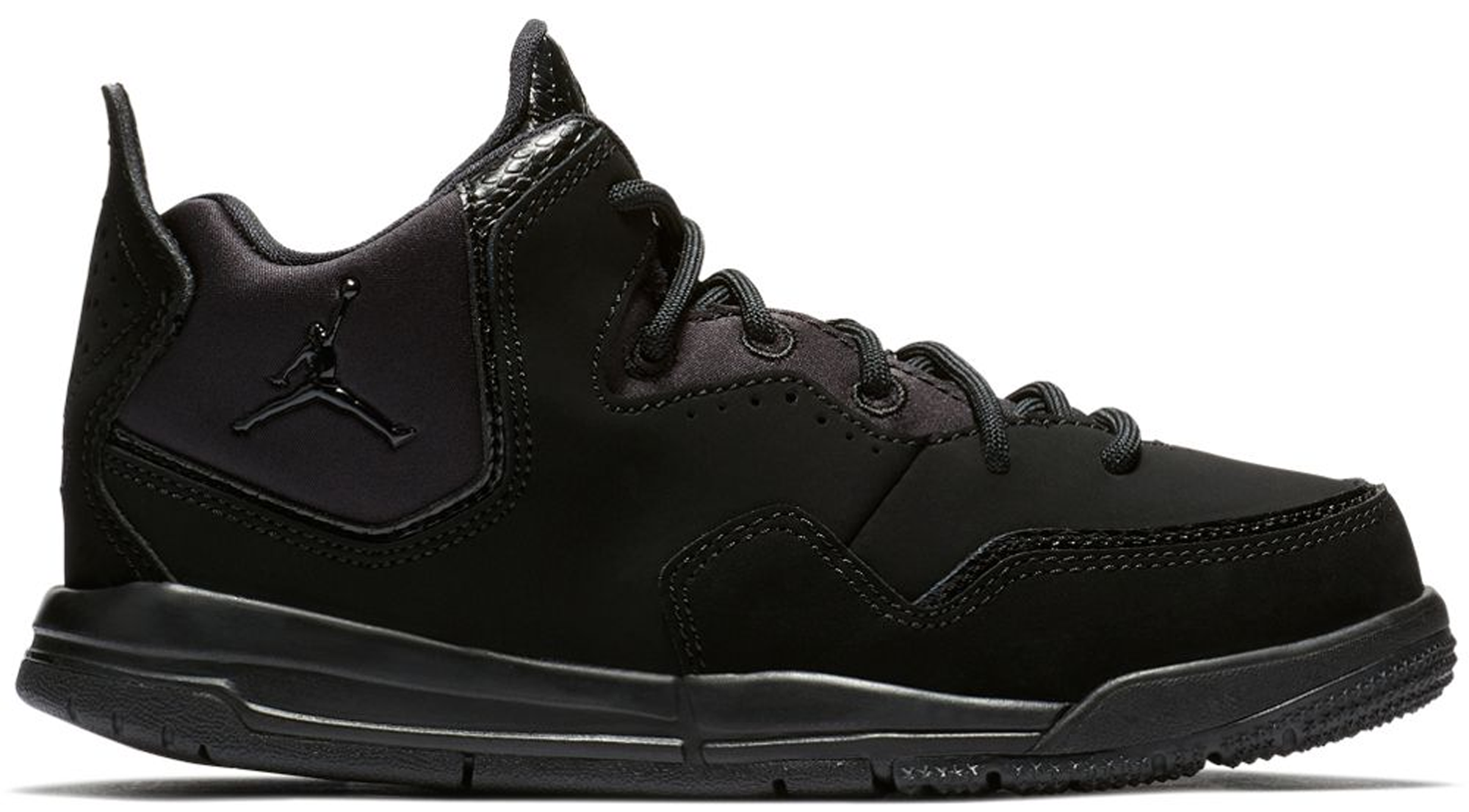 Air Jordan Courtside 23 Triple Black (PS) AQ7734-001