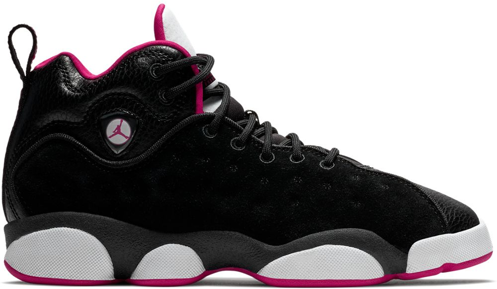 Air Jordan Jumpman Team 2 Black Rush Pink (GS)