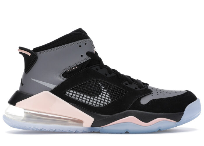 Air Jordan Mars 270 Black Gunsmoke Crimson Tint