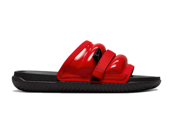 Air Jordan Super Play Slides Patent Red
