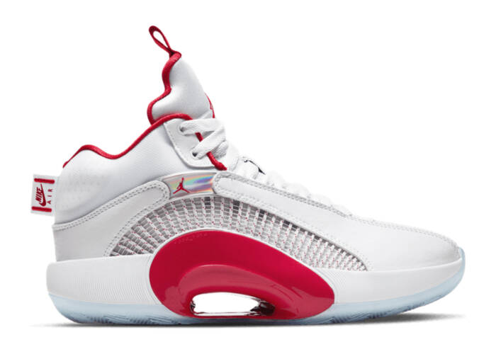 Air Jordan XXXV White Fire Red (GS)