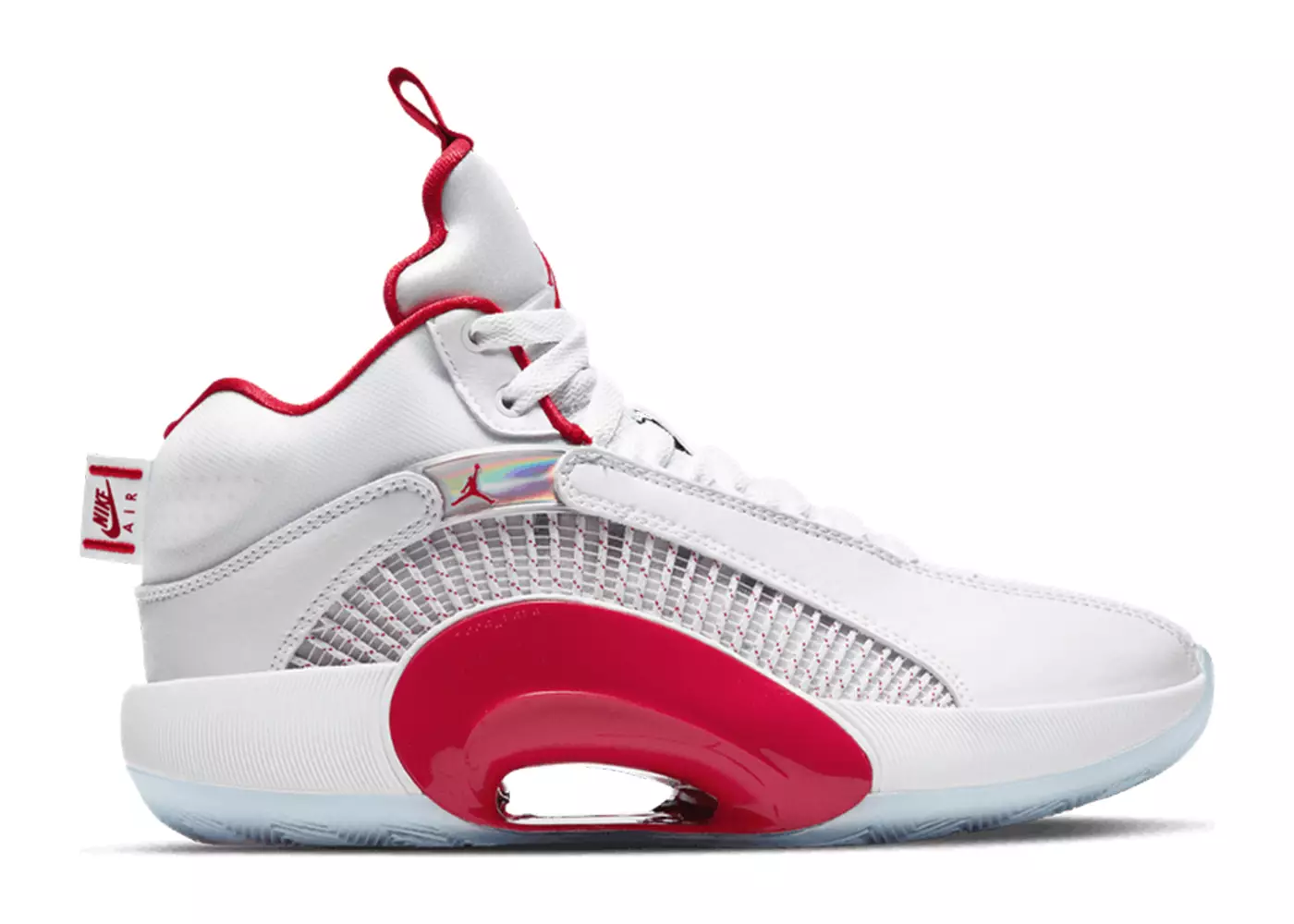 Air Jordan XXXV White Fire Red (GS)