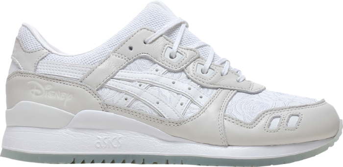 ASICS Gel Lyte III Disney Beauty and the Beast White H73QK 0101