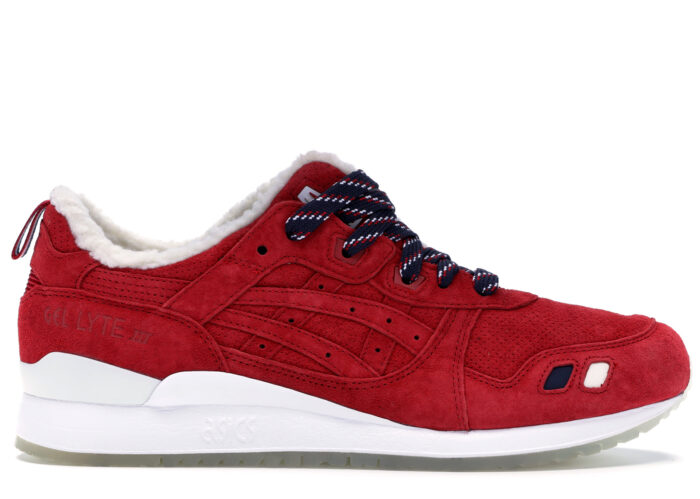 ASICS Gel-Lyte III Kith x Moncler Red