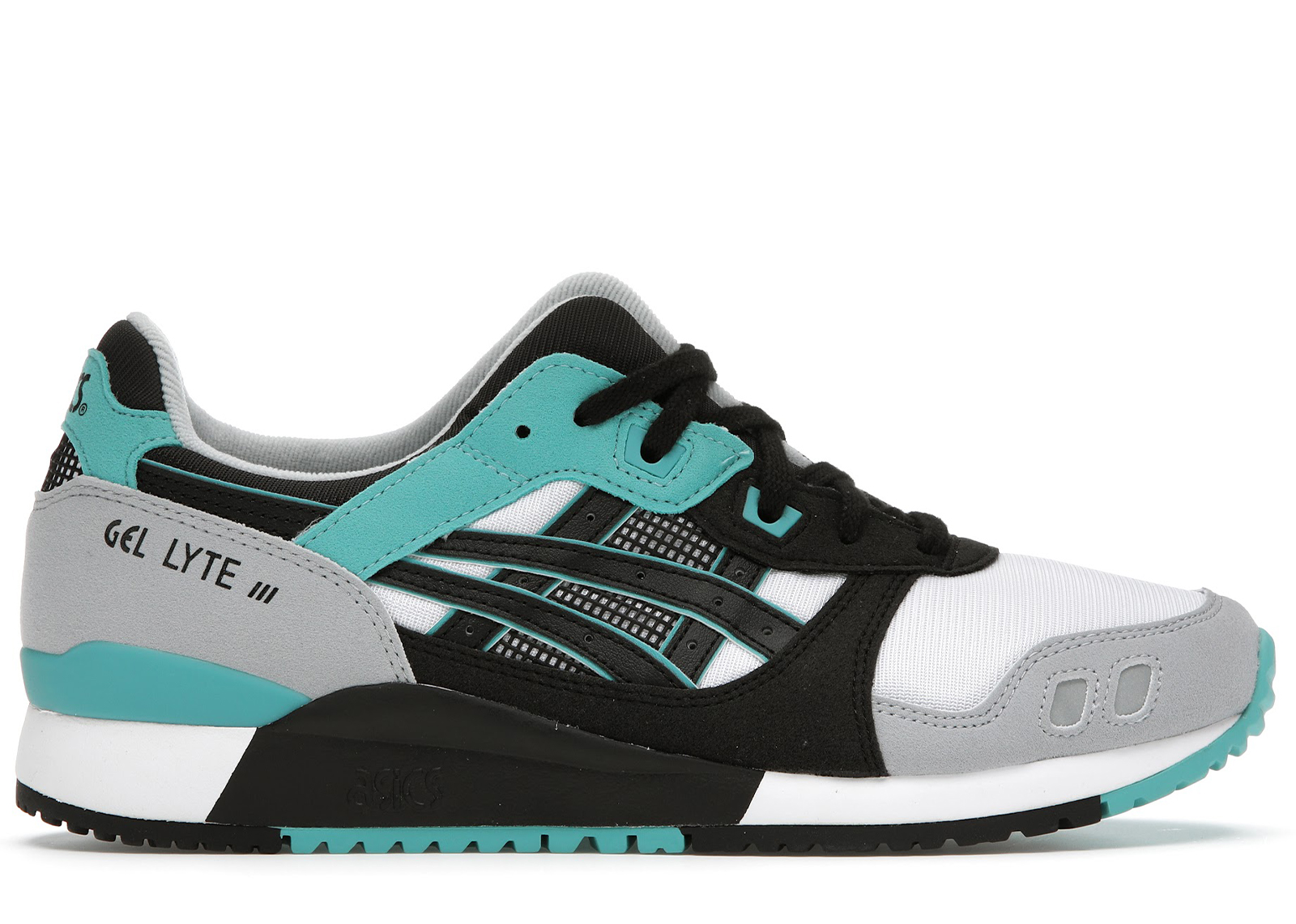 ASICS Gel Lyte III White Black Teal 1201A051 100