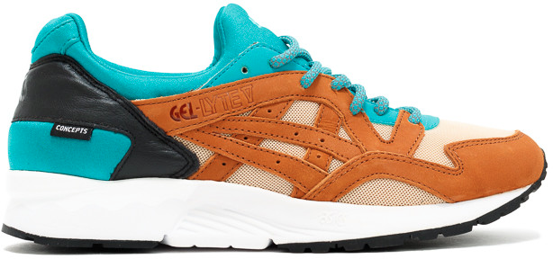 ASICS Gel Lyte V Concepts Mix Match Teal H54BK 4486