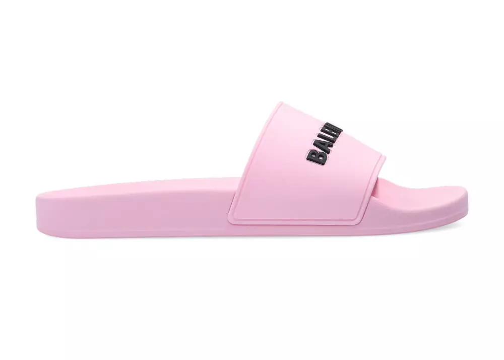 Balenciaga Pool Slides Pink Black (W)