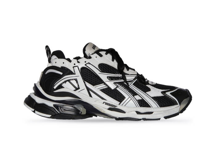 Balenciaga Runner White Black White