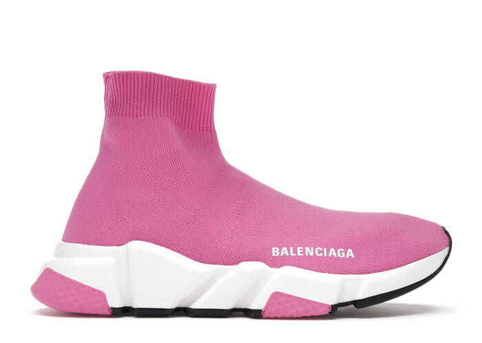 Balenciaga Speed Trainers Mid Pink White (W)