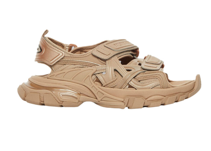 Balenciaga Track Sandal Beige