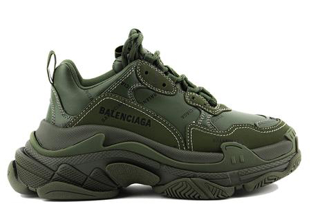 Balenciaga Triple S All Over Olive (W)