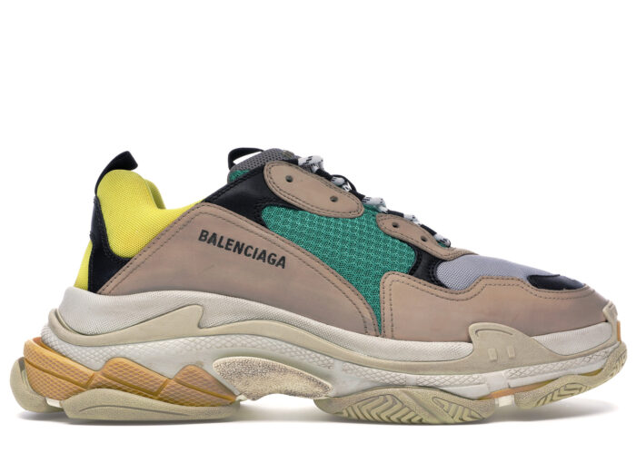 Balenciaga Triple S Beige Green Yellow (2018 Reissue)