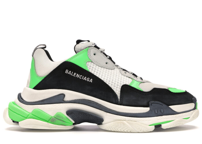 Balenciaga Triple S Green Black