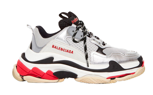 Balenciaga Triple S Silver Black (2019) (W)