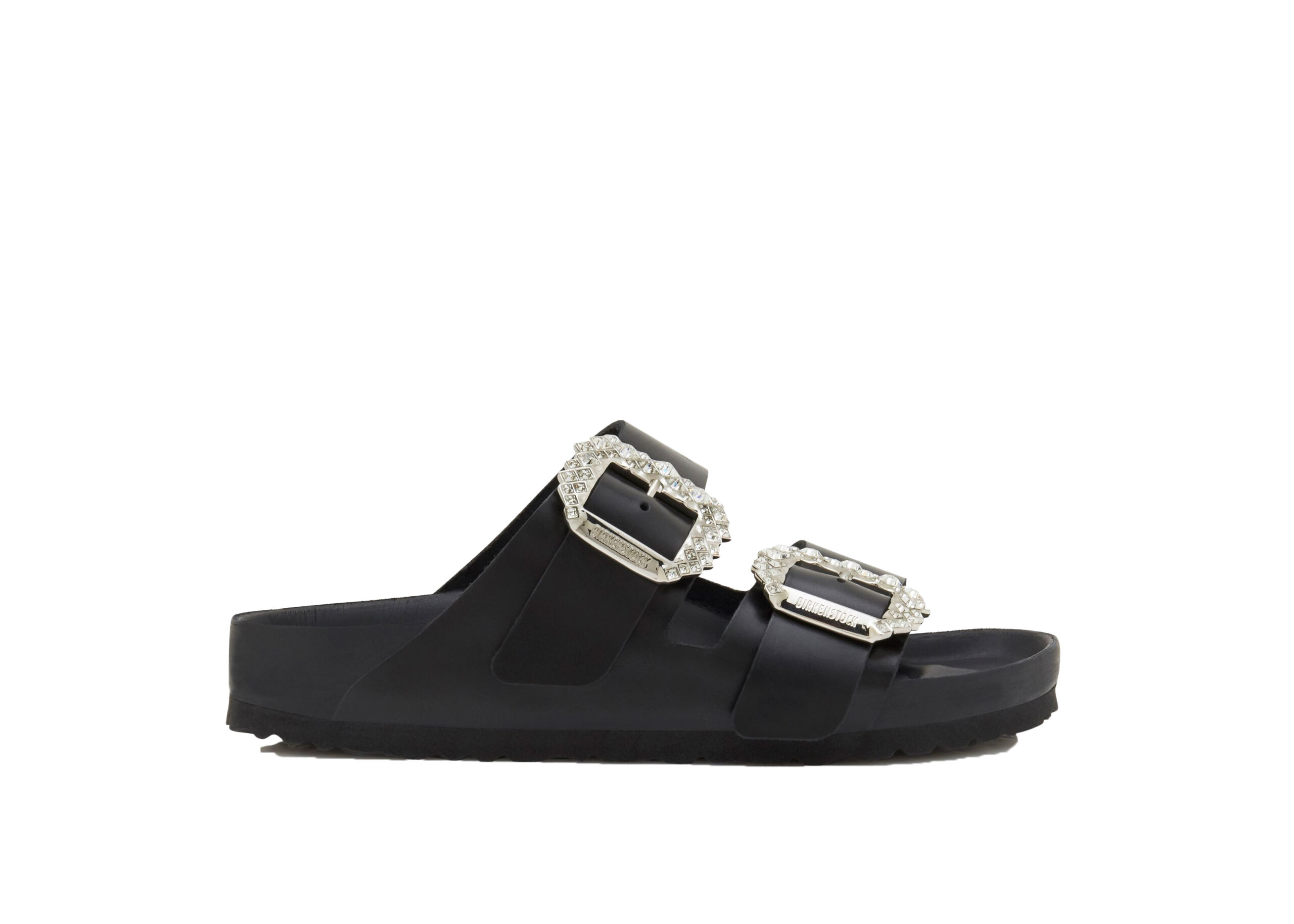 Birkenstock Arizona Manolo Blahnik Black