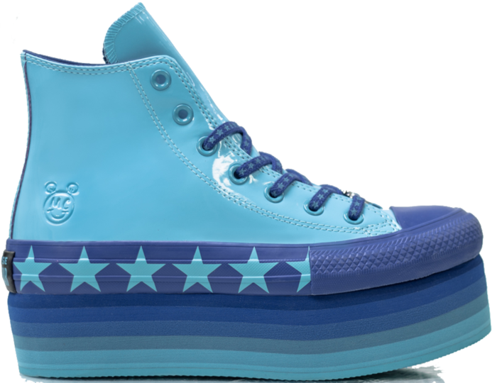 Converse Chuck Taylor All-Star Lift Hi Miley Cyrus Blue (W)