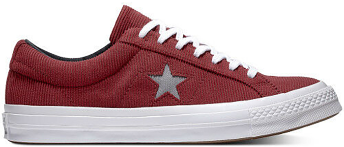 Converse One Star Ox Dark Burgundy
