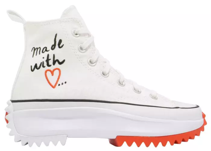 Converse Run Star Hike Hi Made with Love White (W)