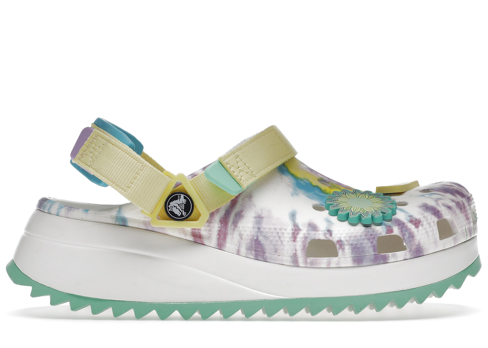 Crocs Classic Hiker Peace Out White