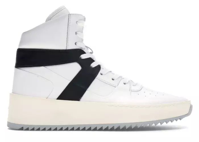 Fear Of God Basketball Sneaker Leather White Black