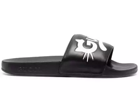 Gucci Kitty Logo Slides Black (W)