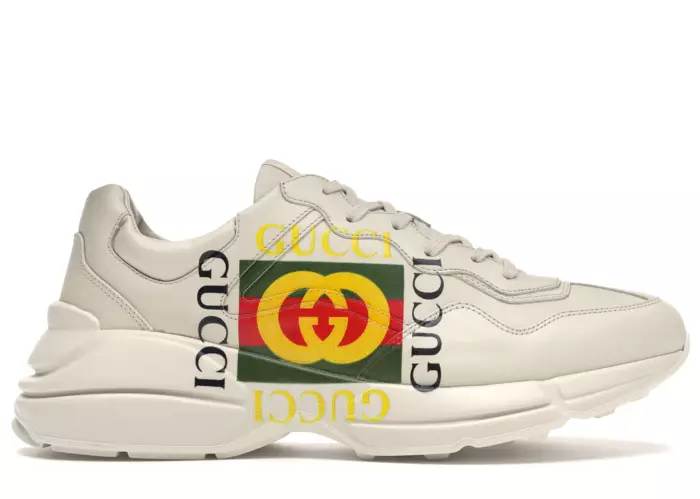Gucci Rhyton Logo Ivory