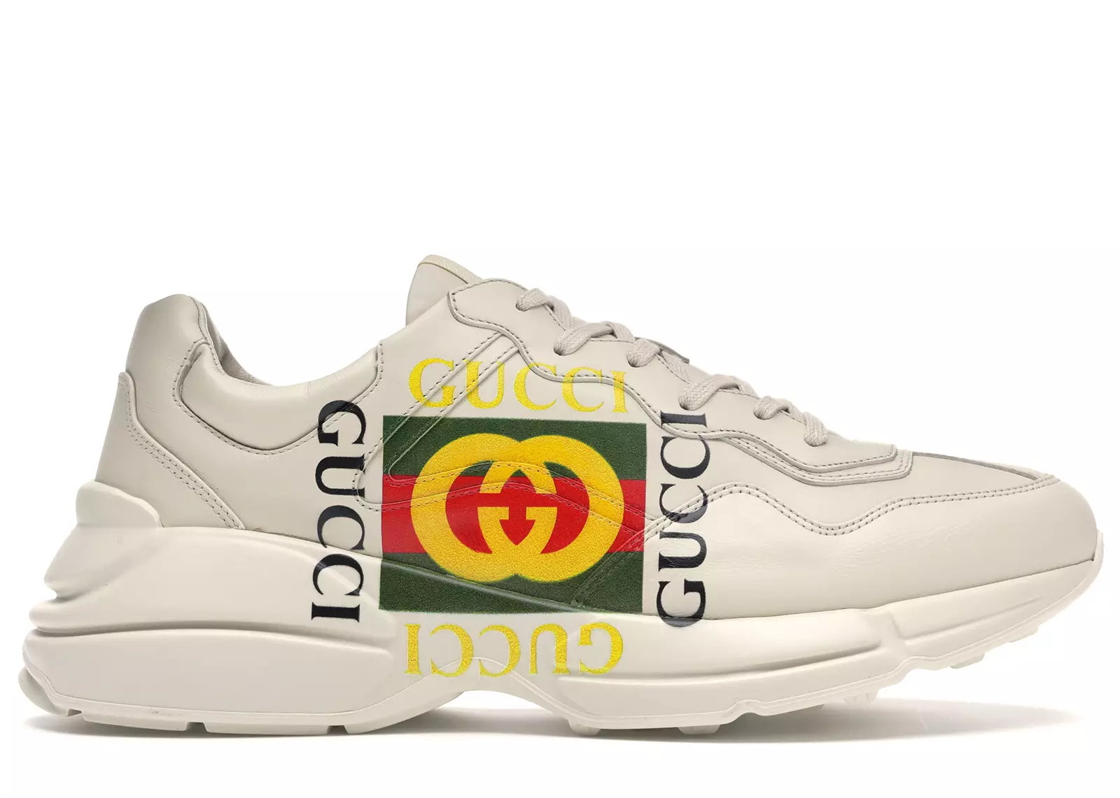 Gucci Rhyton Logo Ivory
