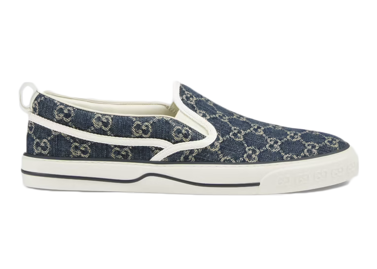 Gucci Tennis 1977 Slip On Denim