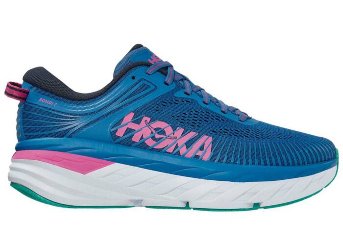 Hoka One One Bondi 7 Vallarta Blue Phlox Pink (W)