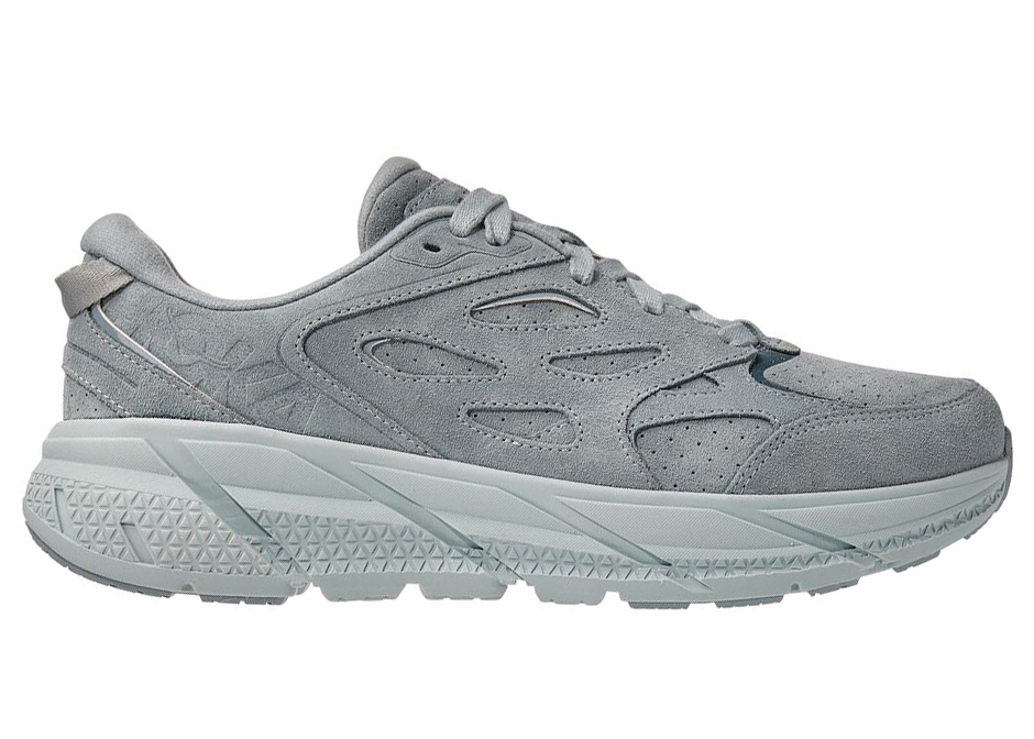 Hoka One One Bondi L Suede Grey Mist (All Gender)