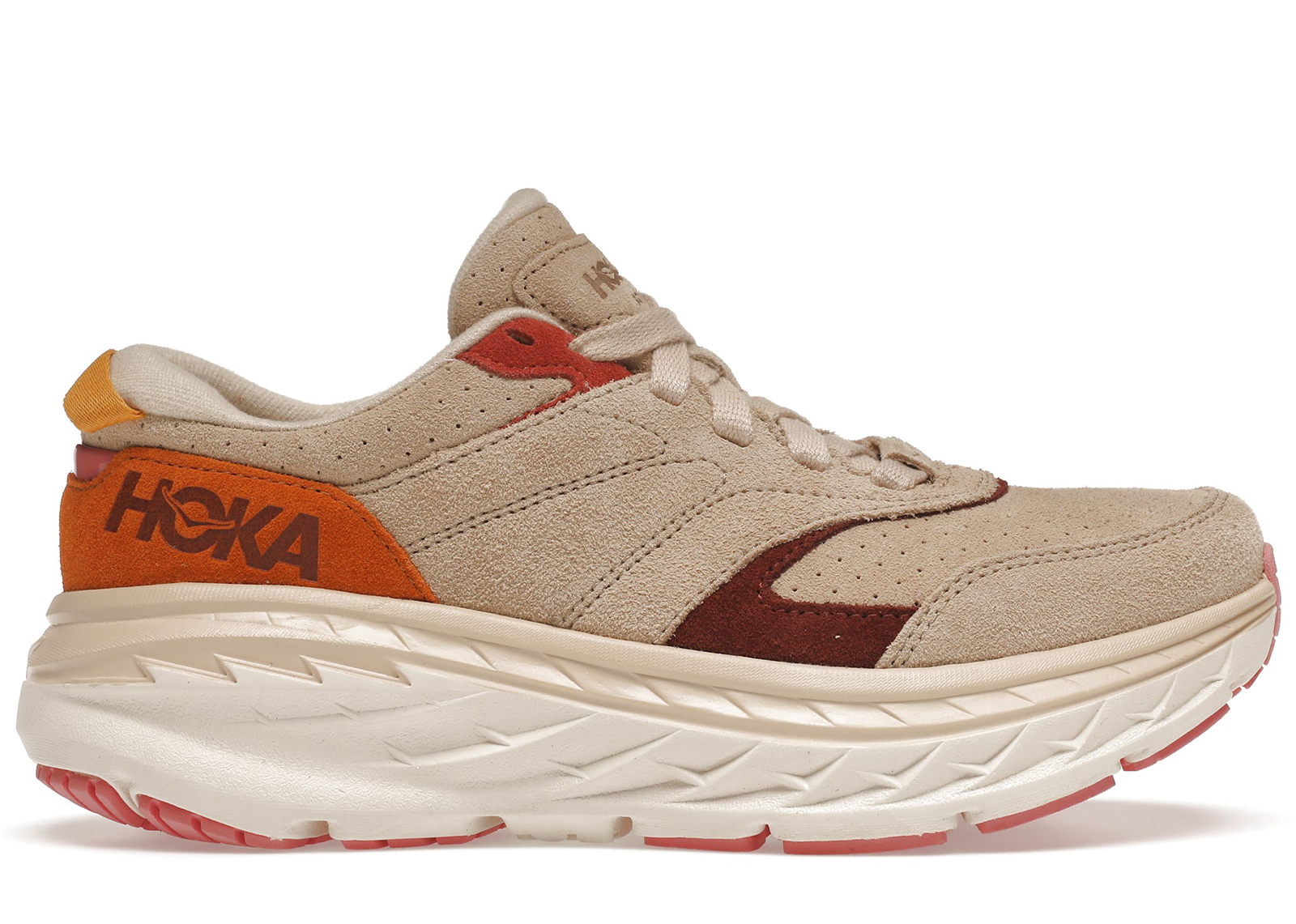Hoka One One Bondi L Suede Shifting Sand