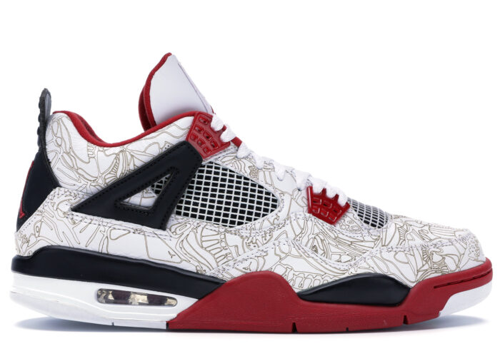 Air Jordan 4 Retro White Laser