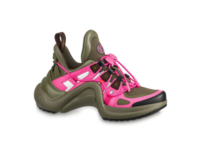 Louis Vuitton Archlight Trainer Kaki Pink (W)