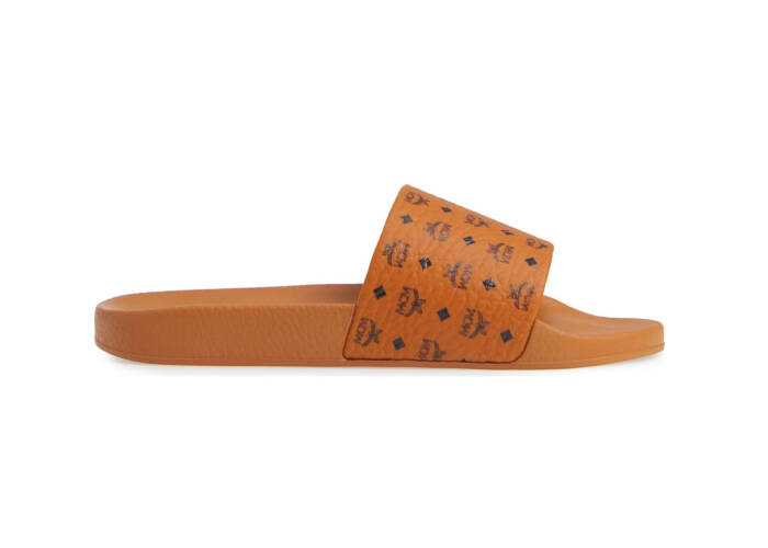 MCM Monogram Slides Brown