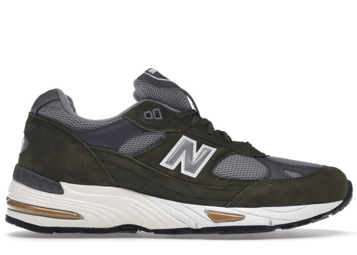 New Balance 991 MiUK Dark Green Grey Tan