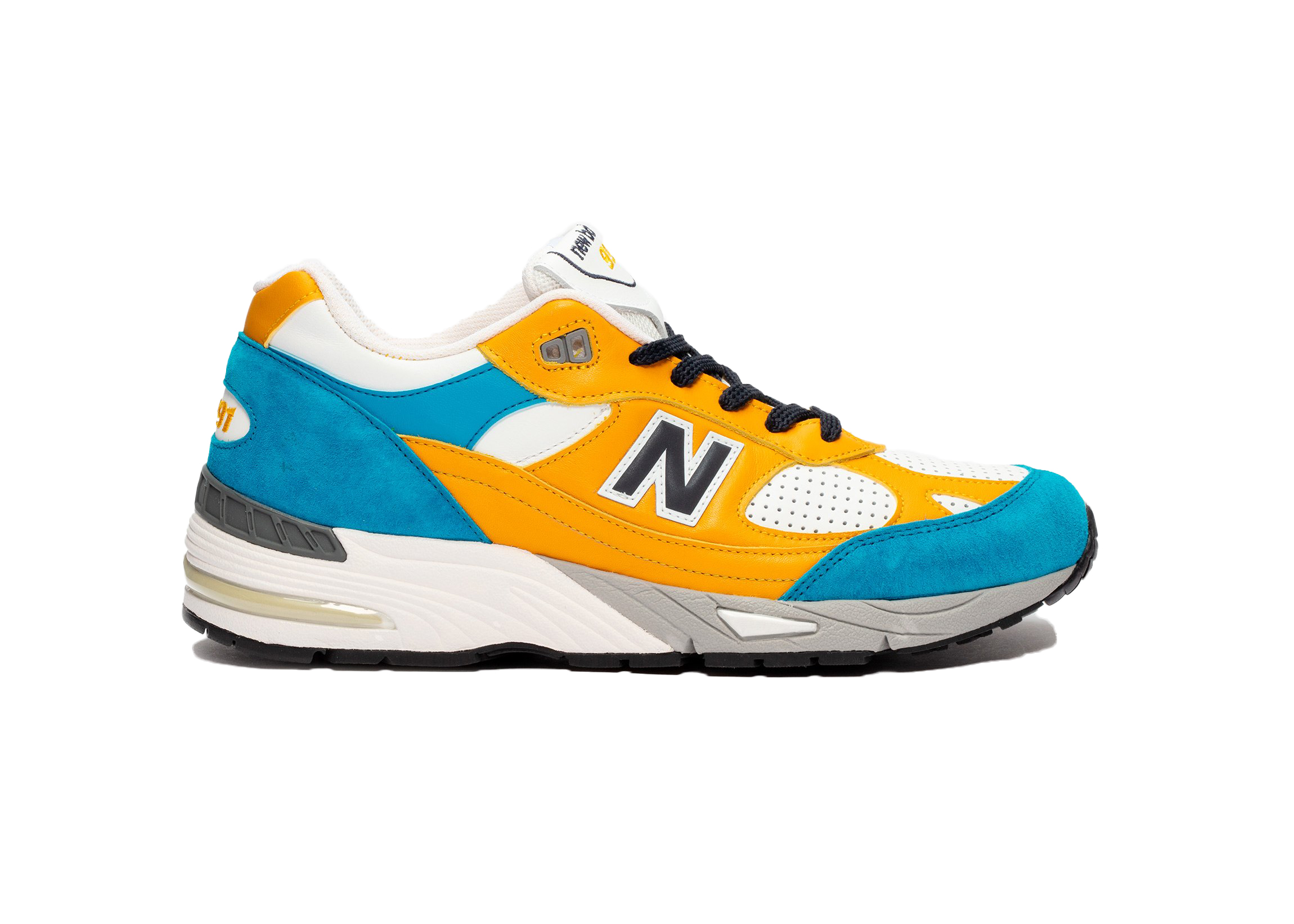 New Balance 991 MiUK SNS Blue Yellow