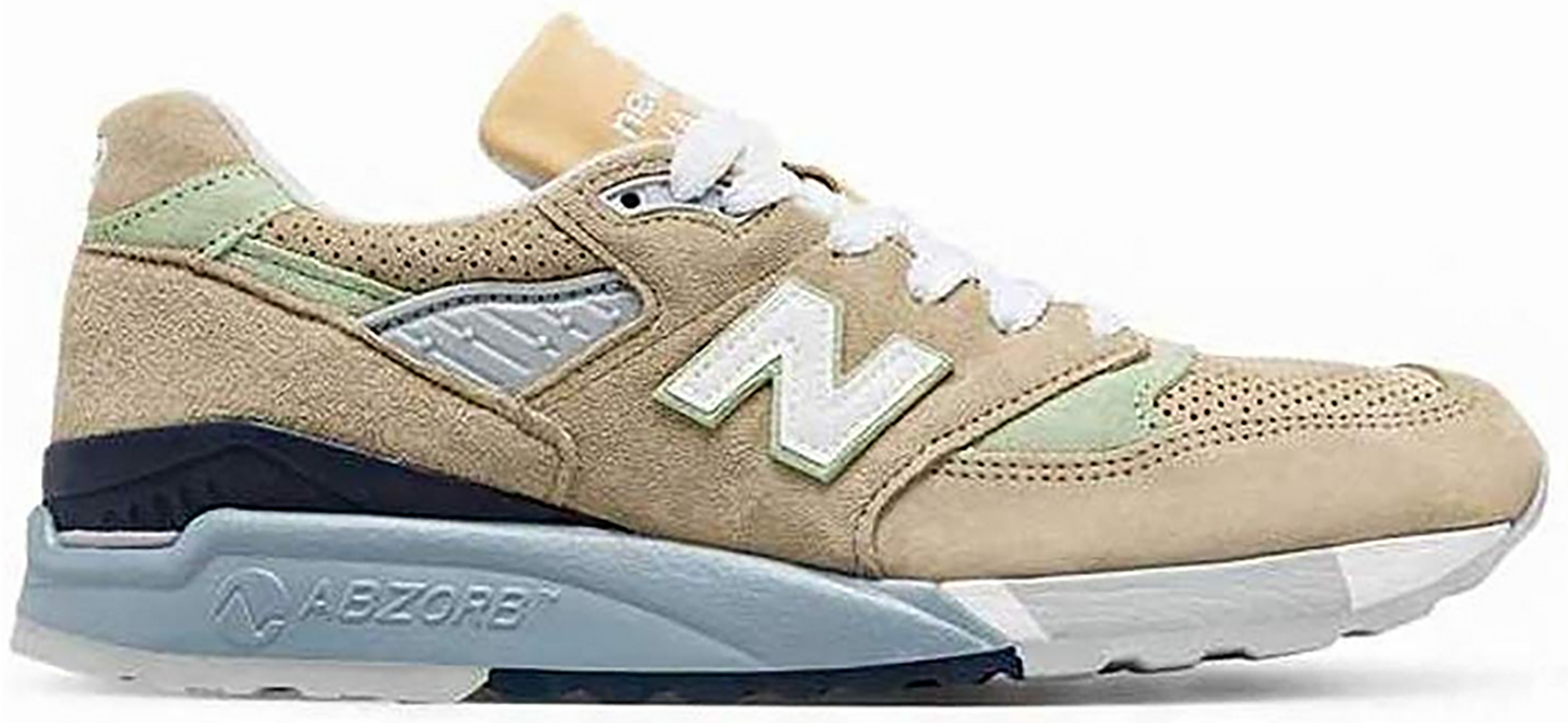 New Balance 998 Tan Mint