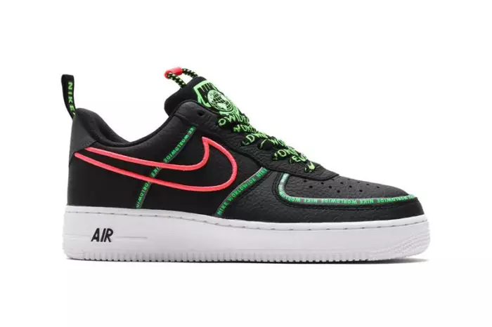 Nike Air Force 1 Low '07 Worldwide Pack Black