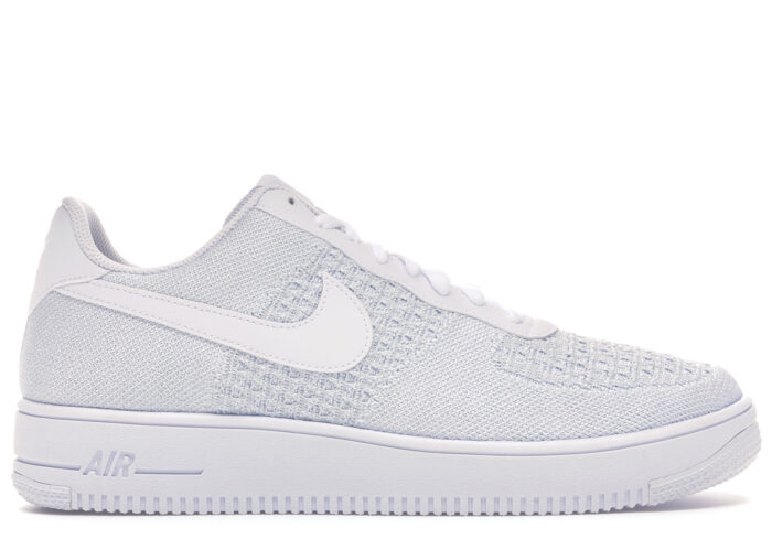 Nike Air Force 1 Flyknit 2 White Pure Platinum