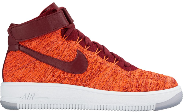 Nike Air Force 1 Flyknit Total Crimson Team Red (W)