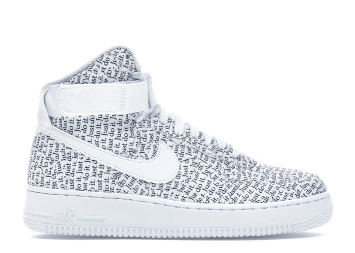Nike Air Force 1 High Just Do It Pack White (W)